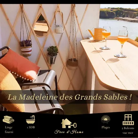 La Madeleine Des Grands Sables 1- 4 Pers Apartment Le Pouldu Exterior photo